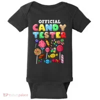 Candy Tester Lollipop Sweets Halloween Baby Bodysuit thumb 0