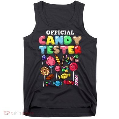 Candy Tester Lollipop Sweets Halloween Tank Top