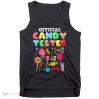 Candy Tester Lollipop Sweets Halloween Tank Top thumb 0