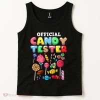 Candy Tester Lollipop Sweets Halloween Tank Top thumb 2
