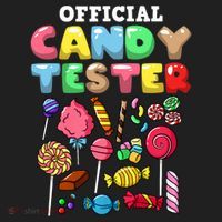 Candy Tester Lollipop Sweets Halloween Golf Towel thumb 3