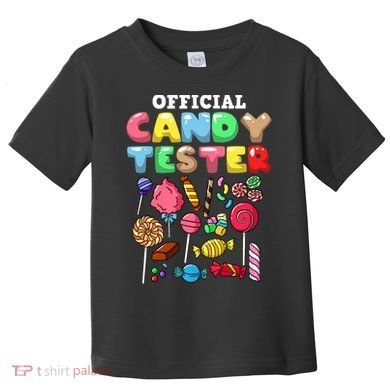 Candy Tester Lollipop Sweets Halloween Toddler T-Shirt