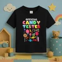 Candy Tester Lollipop Sweets Halloween Toddler T-Shirt thumb 3