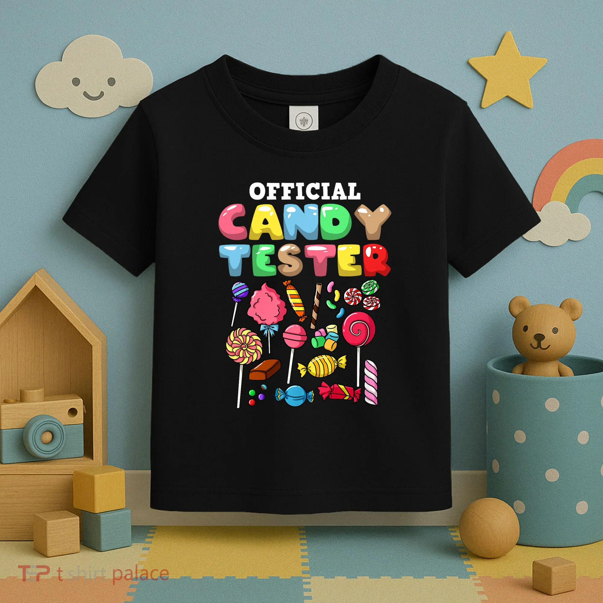 Candy Tester Lollipop Sweets Halloween Toddler T-Shirt