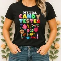 Candy Tester Lollipop Sweets Halloween Women's T-Shirt thumb 2