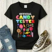 Candy Tester Lollipop Sweets Halloween Women's T-Shirt thumb 3