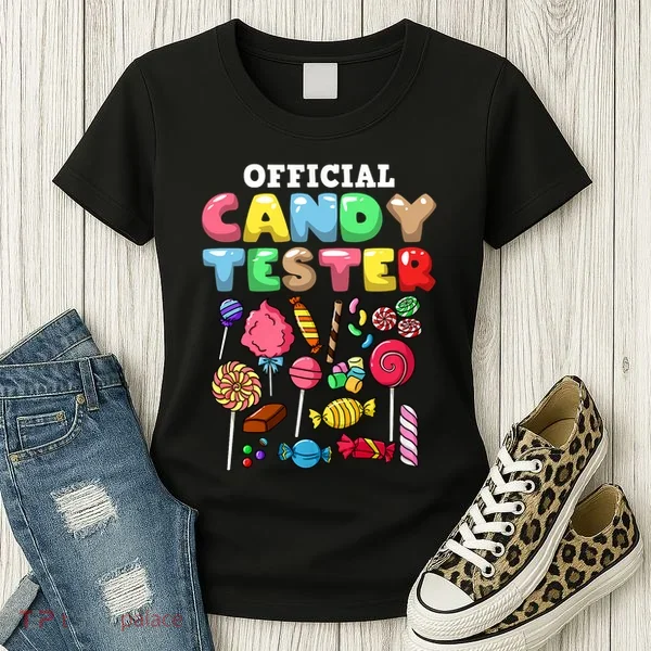 Candy Tester Lollipop Sweets Halloween Women's T-Shirt