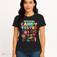 Candy Tester Lollipop Sweets Halloween Women's T-Shirt thumb 4