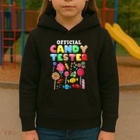 Candy Tester Lollipop Sweets Halloween Kids Hoodie thumb 3