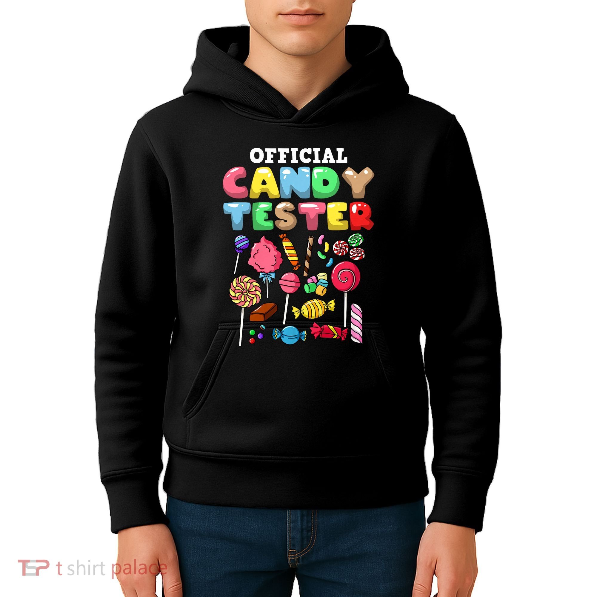Candy Tester Lollipop Sweets Halloween Kids Hoodie