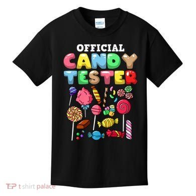 Candy Tester Lollipop Sweets Halloween Kids T-Shirt