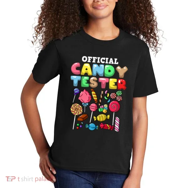 Candy Tester Lollipop Sweets Halloween Kids T-Shirt