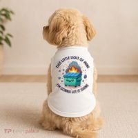 Cute This Little Light Of Mine Lil Dumpster Fire Doggie Tank thumb 2