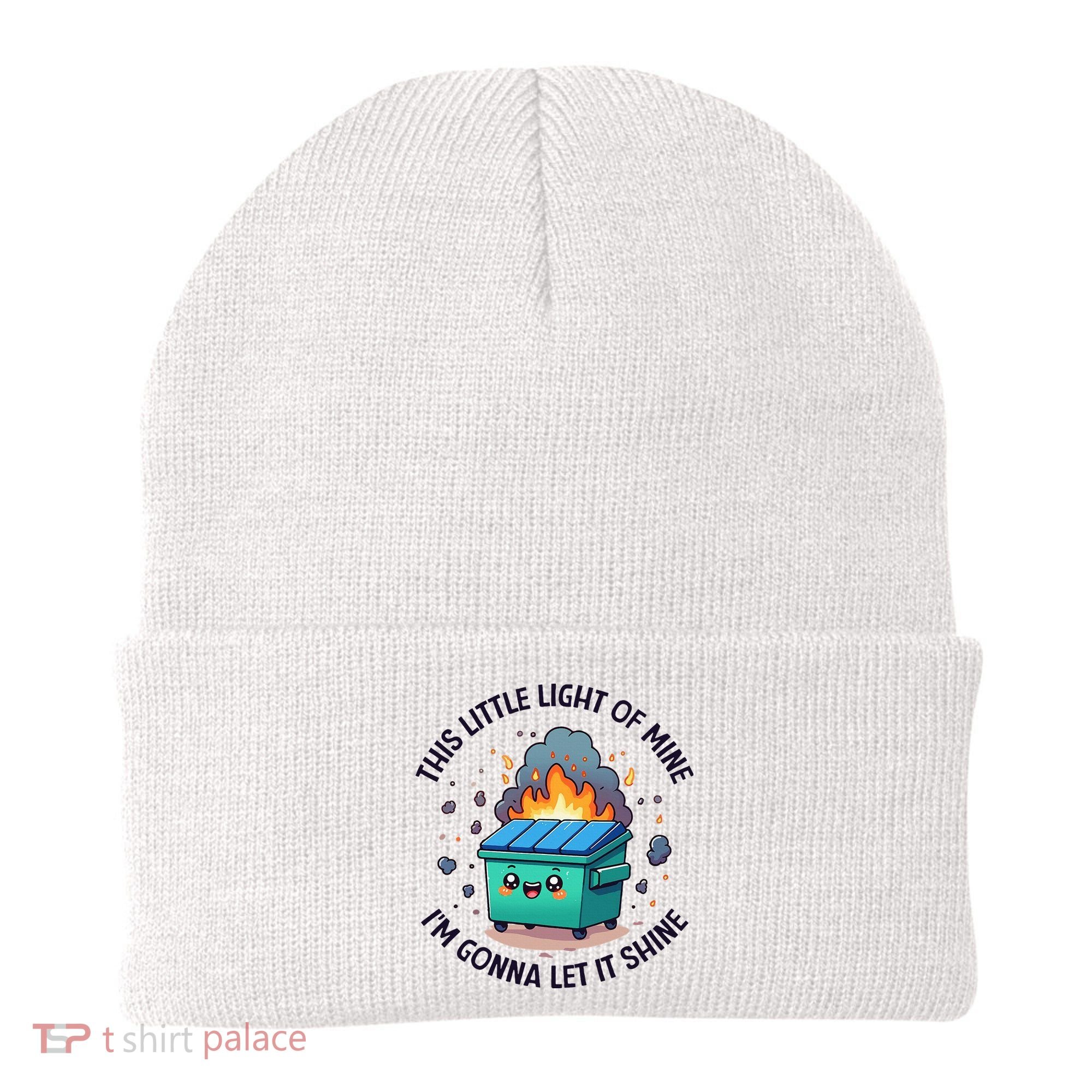 Cute This Little Light Of Mine Lil Dumpster Fire Beanie