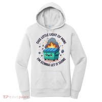 Cute This Little Light Of Mine Lil Dumpster Fire Women's Hoodie thumb 0