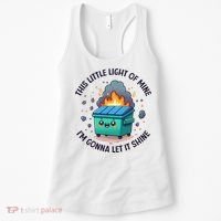 Cute This Little Light Of Mine Lil Dumpster Fire Women's Tank Top thumb 0