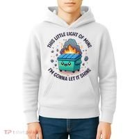Cute This Little Light Of Mine Lil Dumpster Fire Kids Hoodie thumb 4