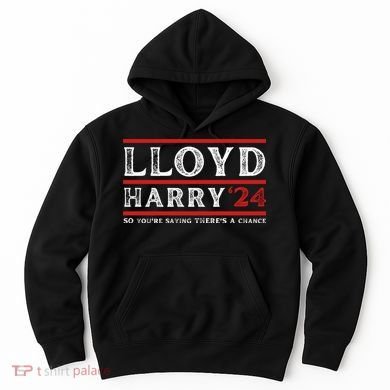 Comedy Tee Lloyd Harry 24 So Youre Saying Theres A Chancc Hoodie