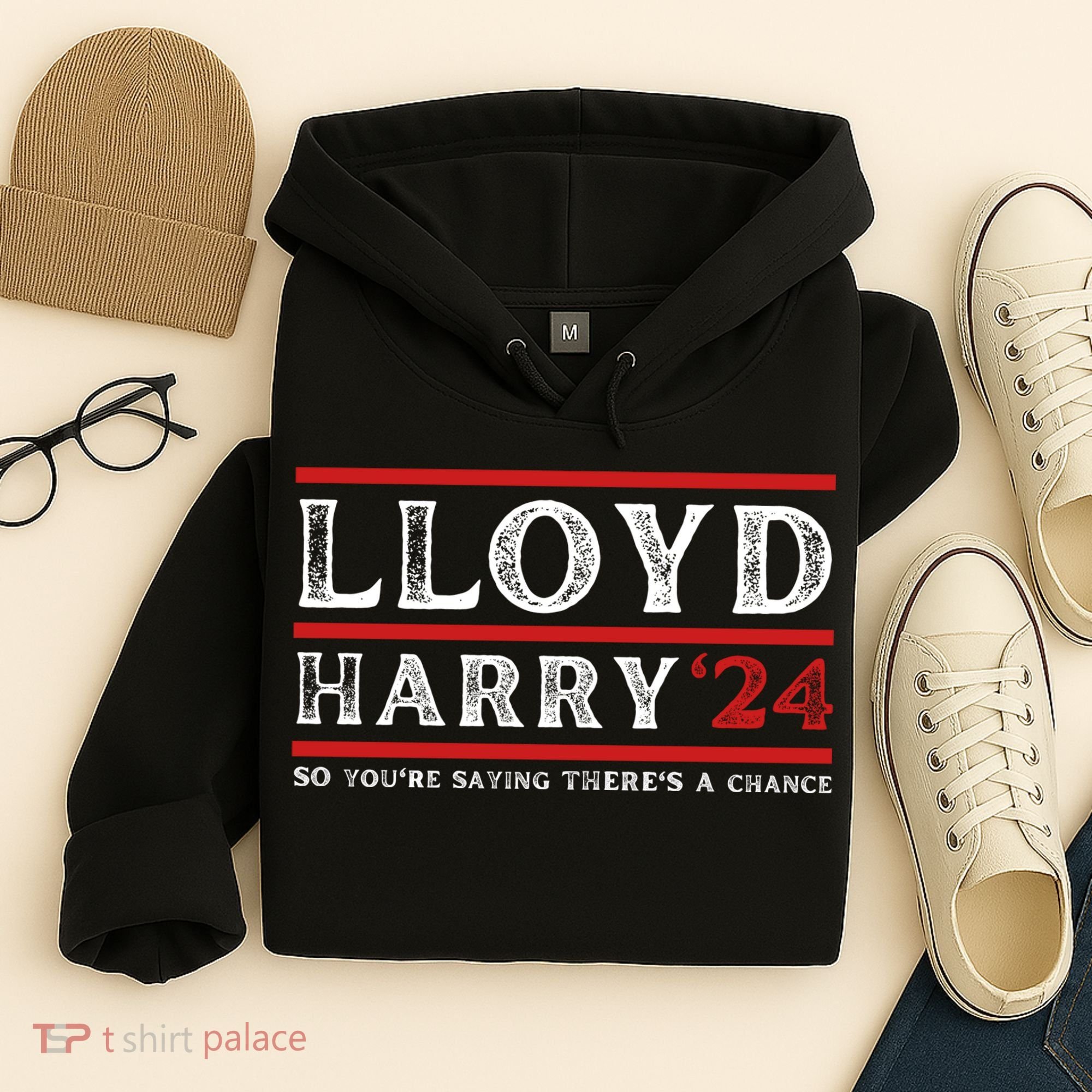 Comedy Tee Lloyd Harry 24 So Youre Saying Theres A Chancc Hoodie