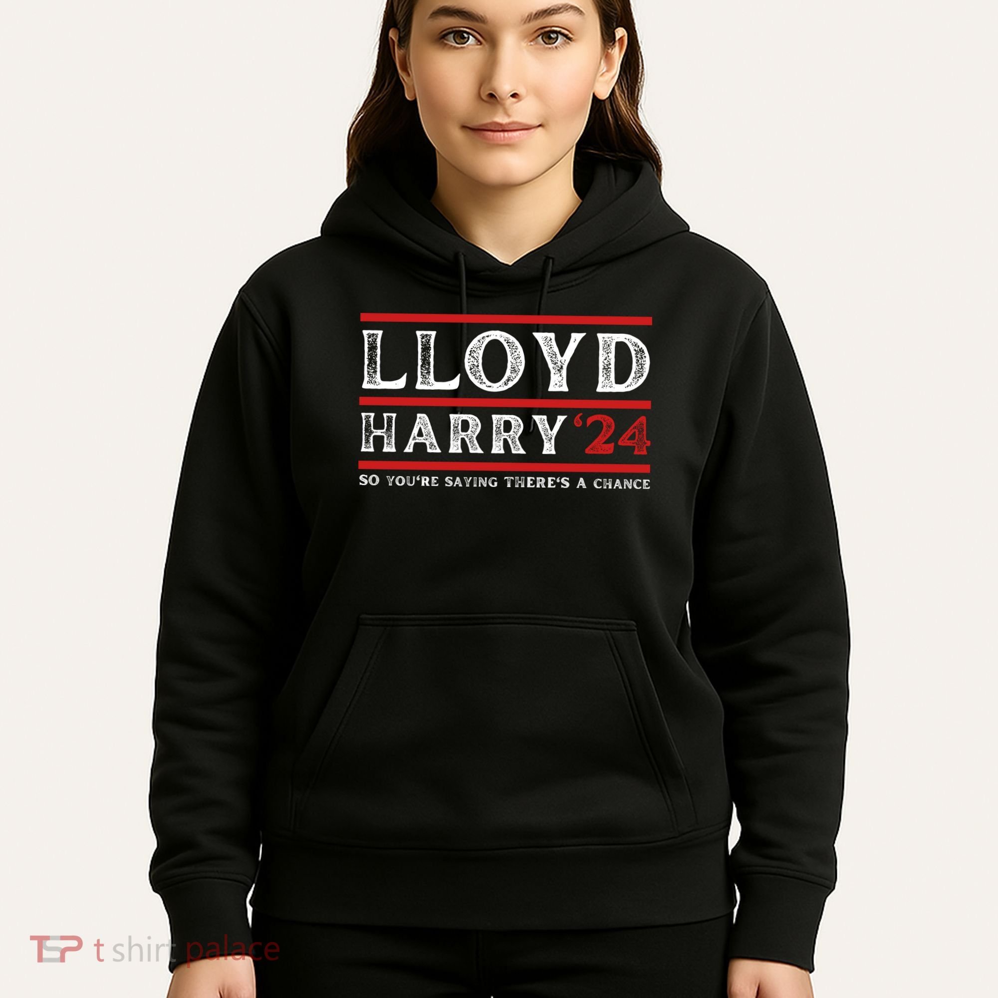 Comedy Tee Lloyd Harry 24 So Youre Saying Theres A Chancc Hoodie