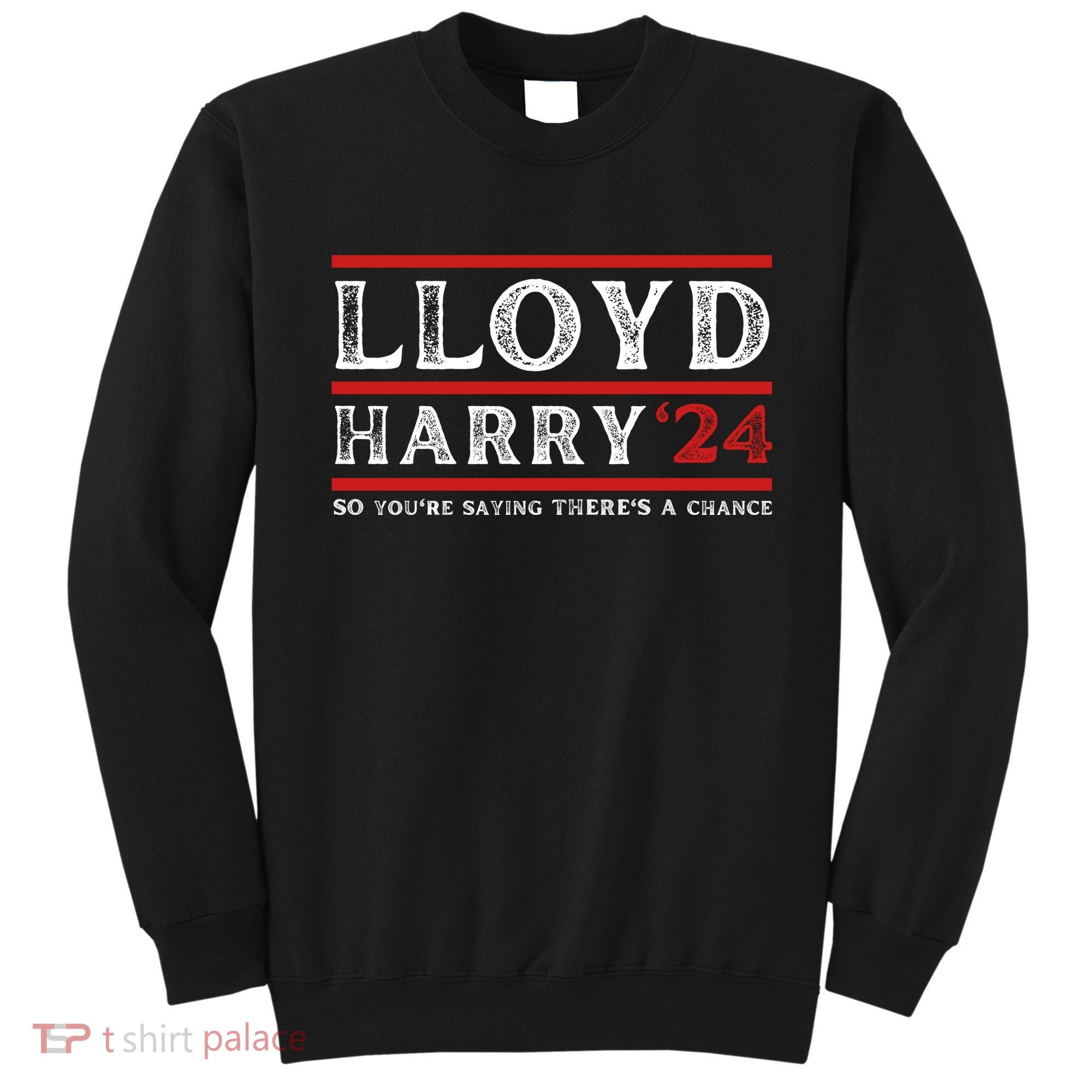 Comedy Tee Lloyd Harry 24 So Youre Saying Theres A Chancc Sweatshirt