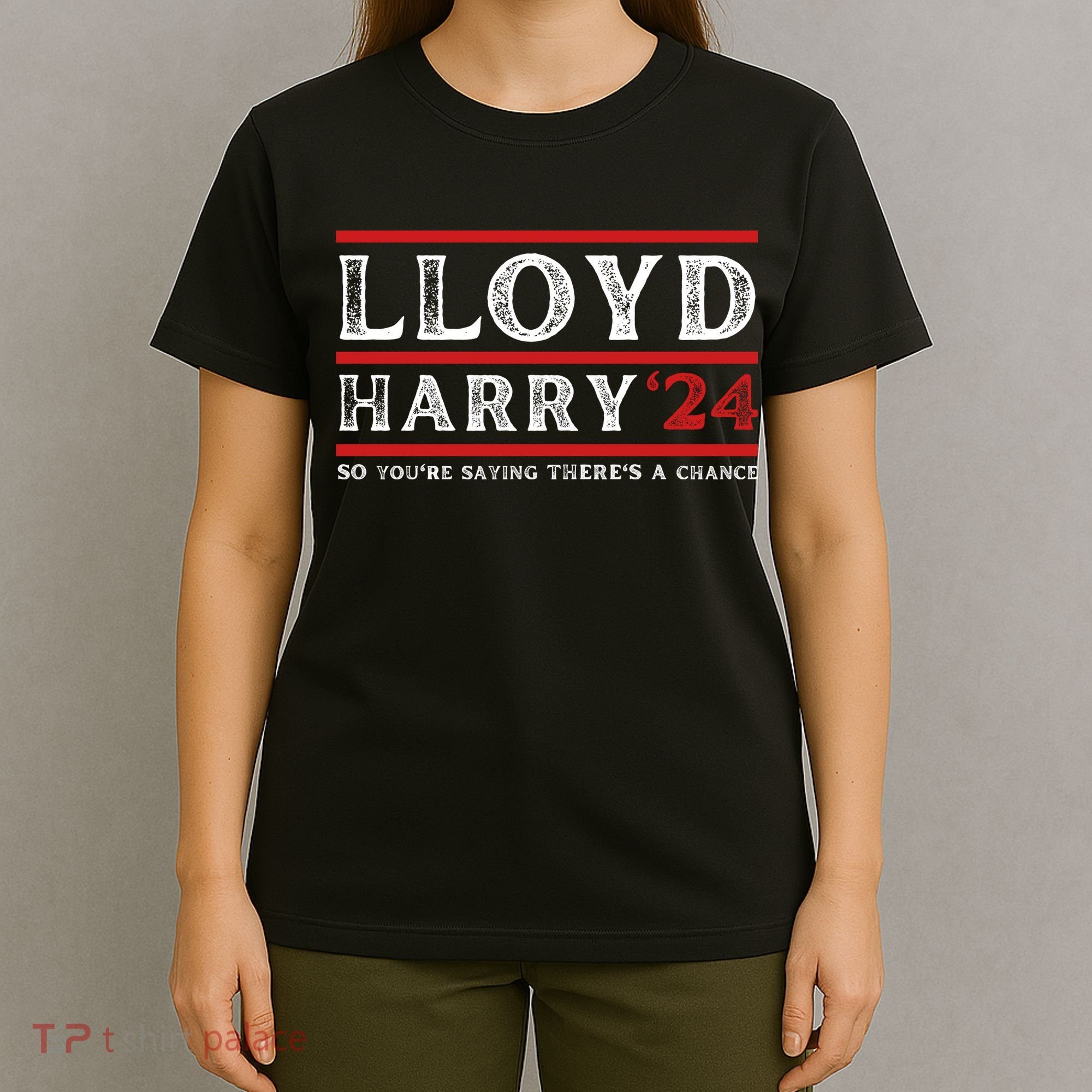 Comedy Tee Lloyd Harry 24 So Youre Saying Theres A Chancc T-Shirt