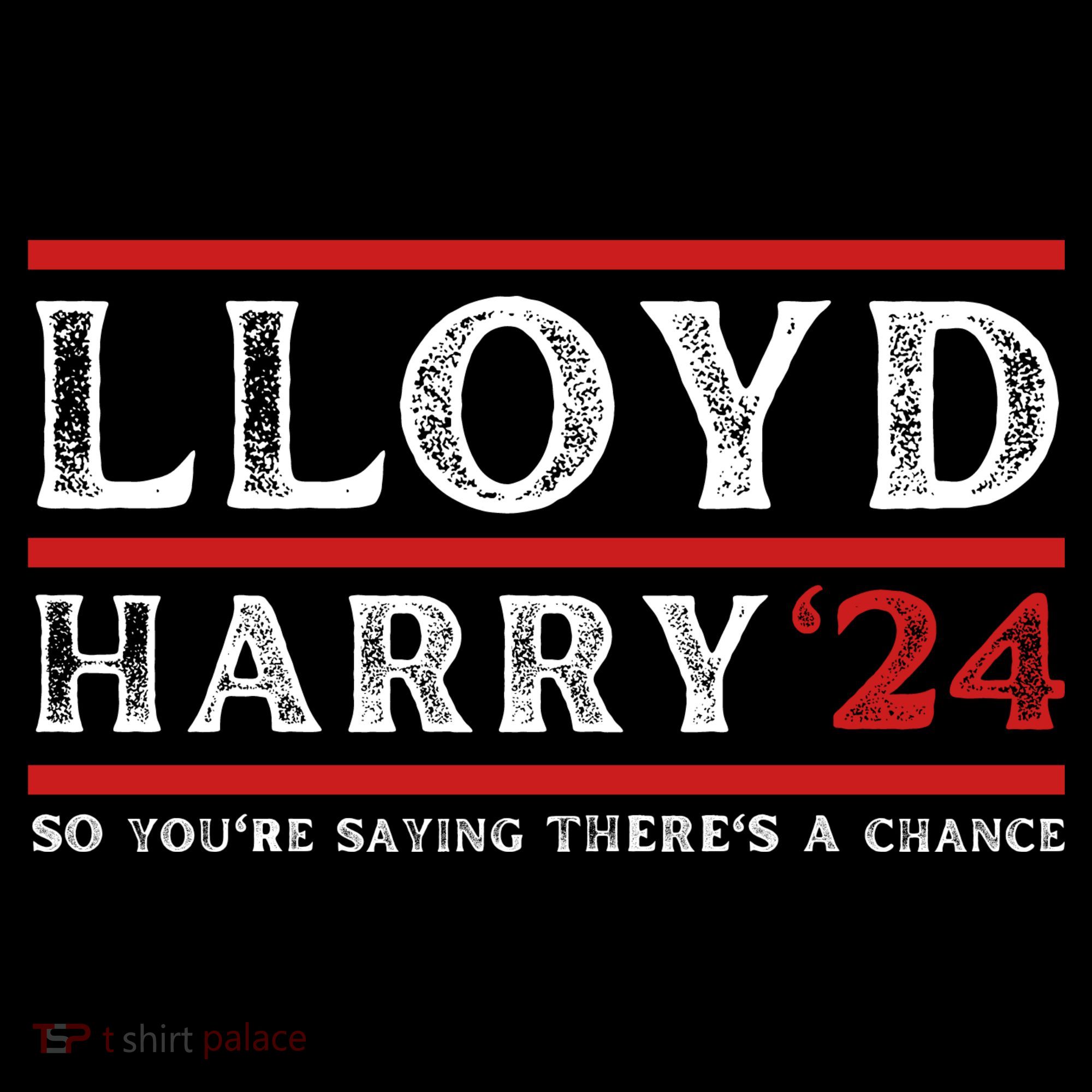 Comedy Tee Lloyd Harry 24 So Youre Saying Theres A Chancc T-Shirt