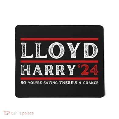 Comedy Tee Lloyd Harry 24 So Youre Saying Theres A Chancc Mousepad