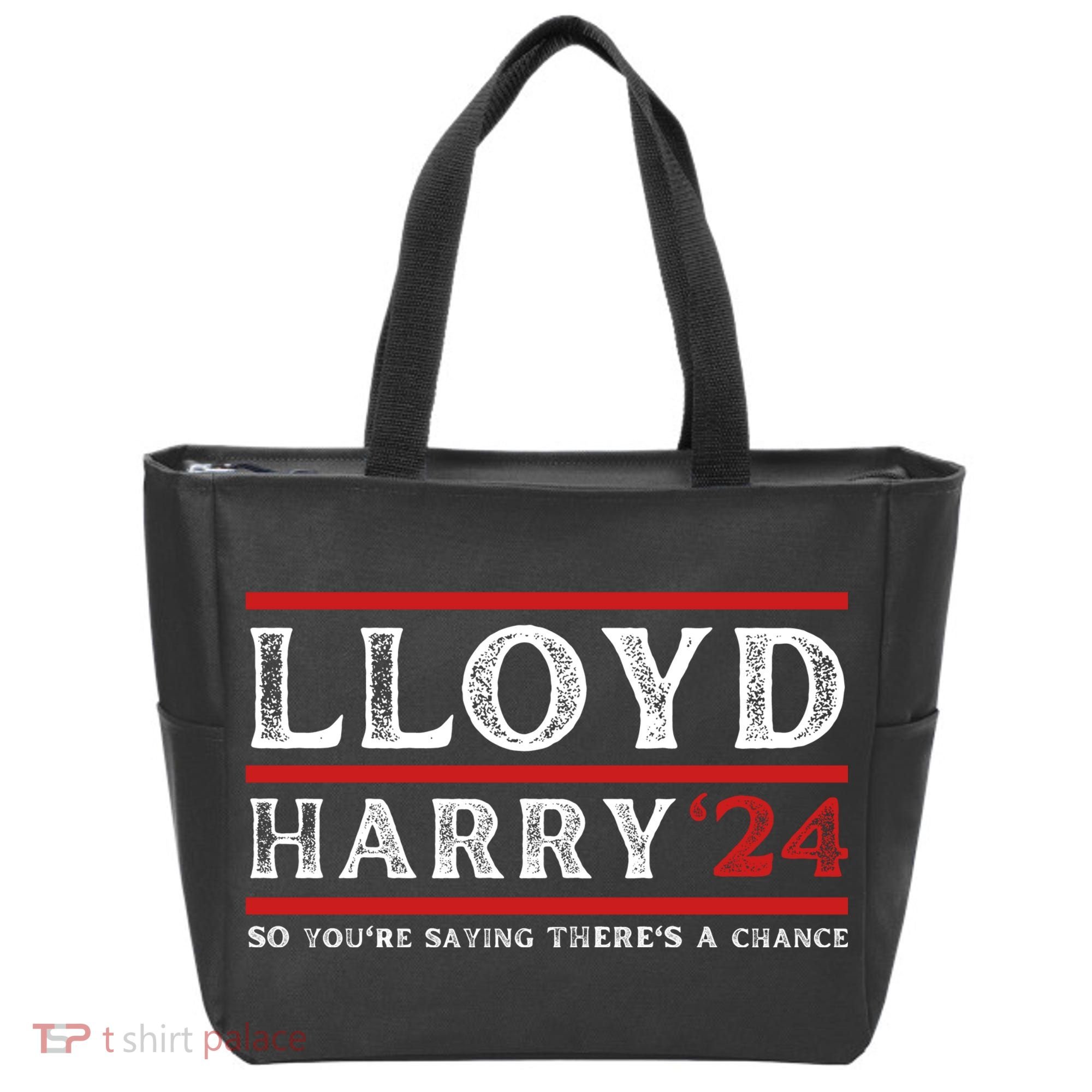 Comedy Tee Lloyd Harry 24 So Youre Saying Theres A Chancc Tote Bag