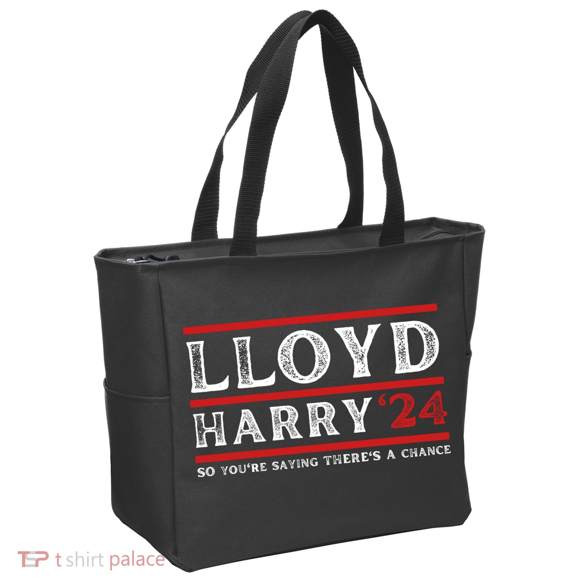 Comedy Tee Lloyd Harry 24 So Youre Saying Theres A Chancc Tote Bag
