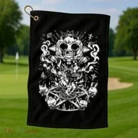 Cult The Lamb Golf Towel thumb 1