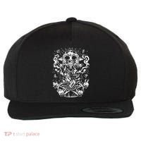 Cult The Lamb Wool Snapback Cap thumb 0