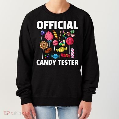 Candy Tester Lollipop Sweets Gift Halloween Kids Women's Sweatshirt