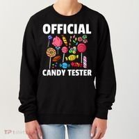 Candy Tester Lollipop Sweets Gift Halloween Kids Women's Sweatshirt thumb 0