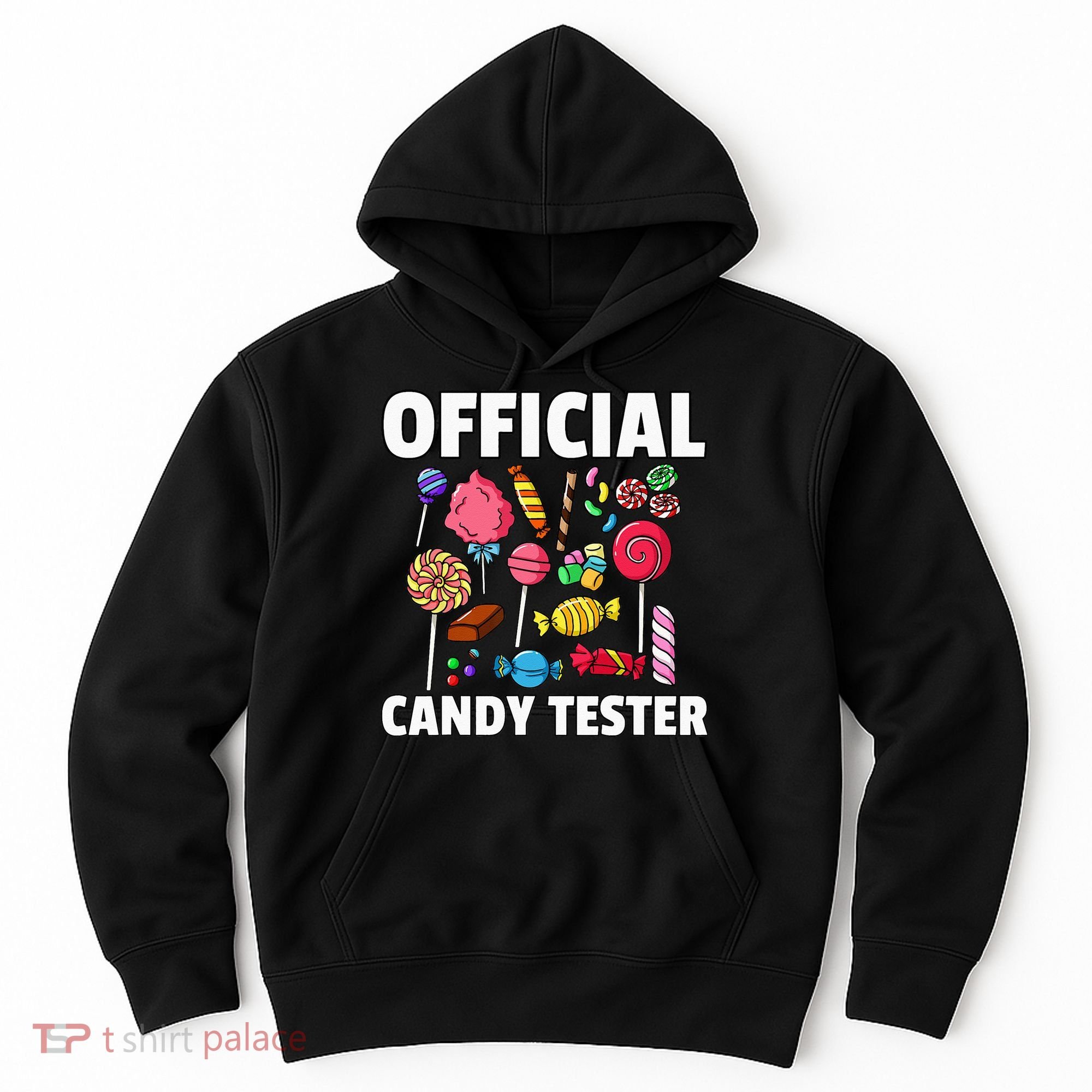 Candy Tester Lollipop Sweets Gift Halloween Kids Hoodie