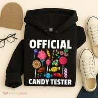 Candy Tester Lollipop Sweets Gift Halloween Kids Hoodie thumb 4
