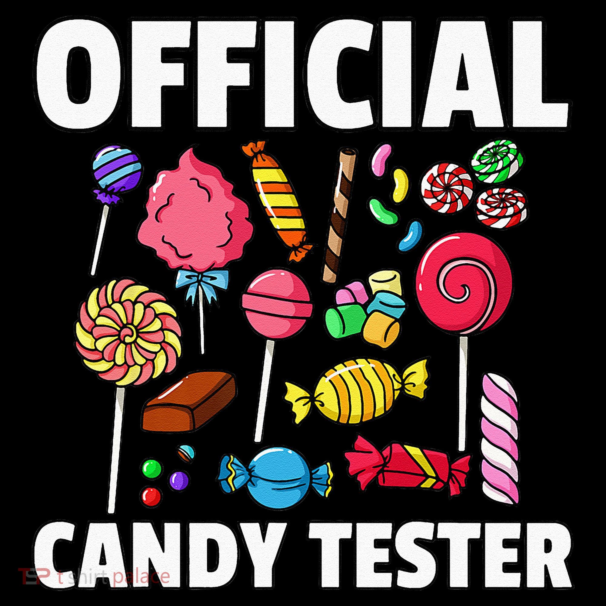 Candy Tester Lollipop Sweets Gift Halloween Kids Long Sleeve Shirt
