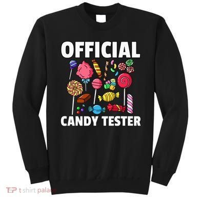 Candy Tester Lollipop Sweets Gift Halloween Kids Sweatshirt
