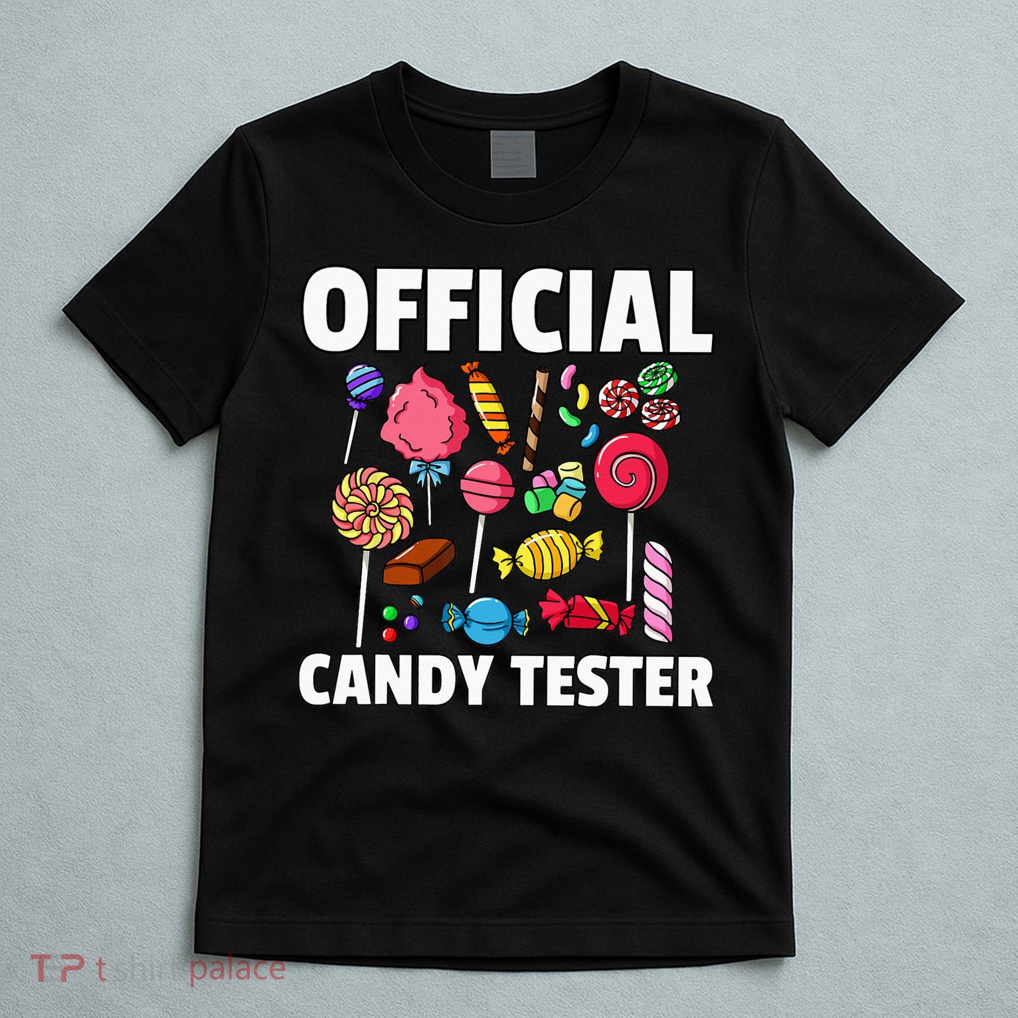 Candy Tester Lollipop Sweets Gift Halloween Kids T-Shirt