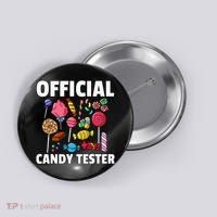 Candy Tester Lollipop Sweets Gift Halloween Kids Button thumb 0