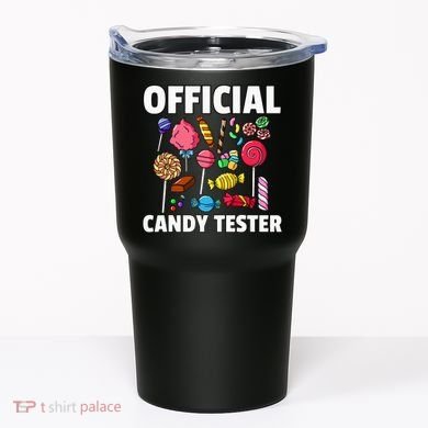 Candy Tester Lollipop Sweets Gift Halloween Kids Tumbler