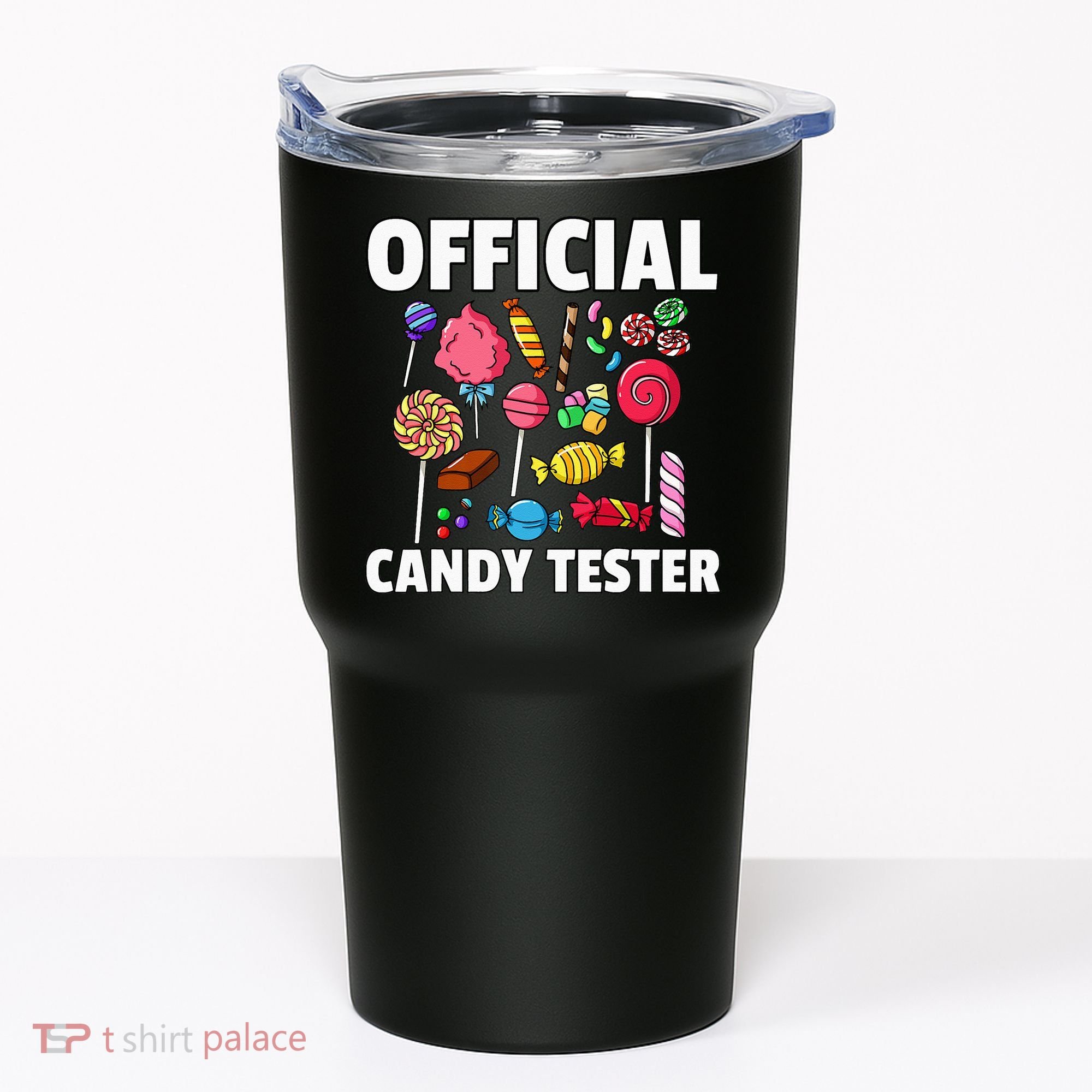 Candy Tester Lollipop Sweets Gift Halloween Kids Tumbler
