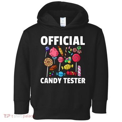 Candy Tester Lollipop Sweets Gift Halloween Kids Toddler Hoodie