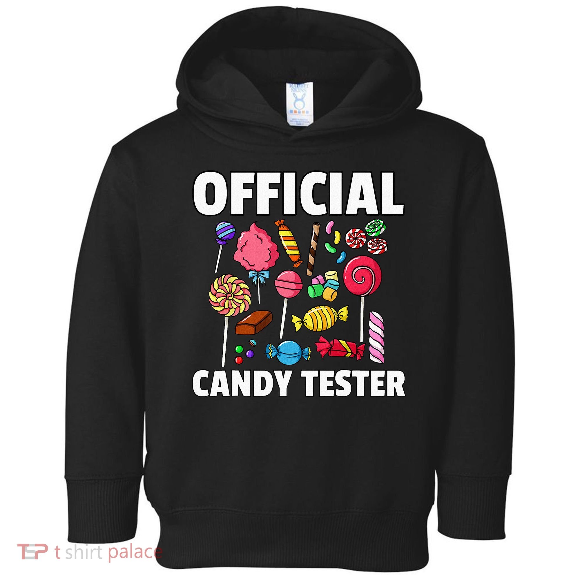 Candy Tester Lollipop Sweets Gift Halloween Kids Toddler Hoodie