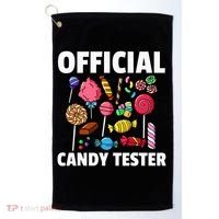 Candy Tester Lollipop Sweets Gift Halloween Kids Golf Towel thumb 0