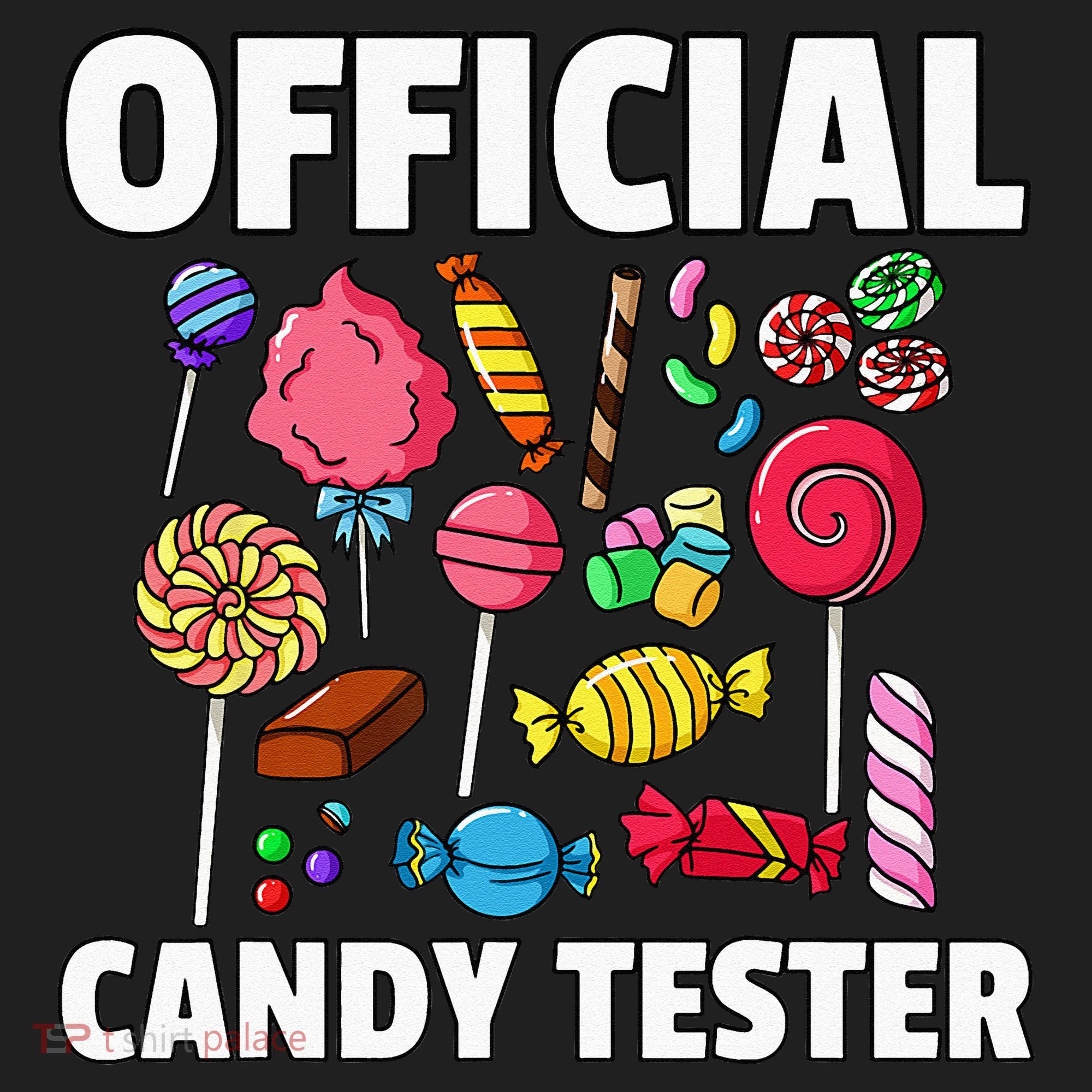 Candy Tester Lollipop Sweets Gift Halloween Kids Golf Towel
