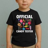 Candy Tester Lollipop Sweets Gift Halloween Kids Toddler T-Shirt thumb 2