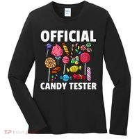 Candy Tester Lollipop Sweets Gift Halloween Kids Women's Long Sleeve Shirt thumb 0
