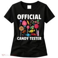 Candy Tester Lollipop Sweets Gift Halloween Kids Women's T-Shirt thumb 0
