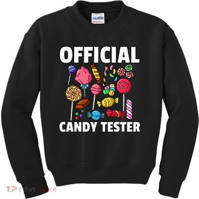 Candy Tester Lollipop Sweets Gift Halloween Kids Kids Sweatshirt